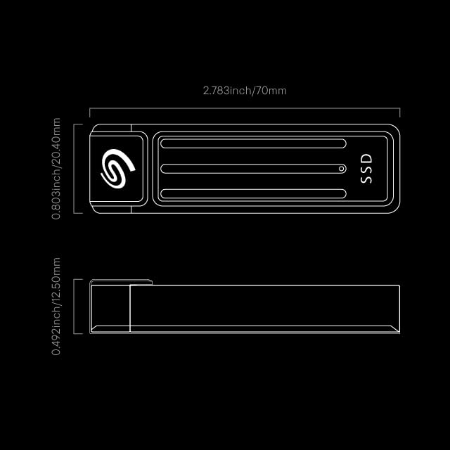 Seagate Portable 2TB External Hard Drive HDD — USB 3.0 for PC, Mac, PlayStation, & Xbox -1-Year Rescue Service (STGX2000400)