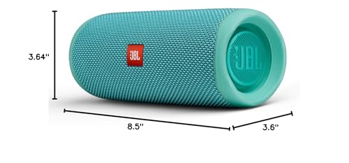 JBL FLIP 5, Waterproof Portable Bluetooth Speaker, Black, Small