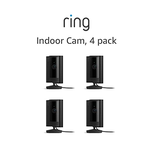 Ring Indoor Cam (newest model) — Home or business security in 1080p HD video, White