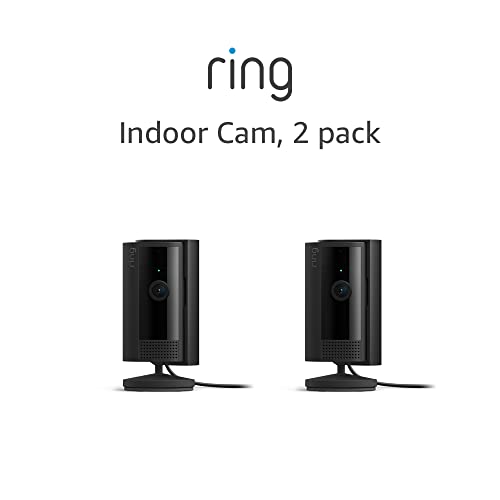 Ring Indoor Cam (newest model) — Home or business security in 1080p HD video, White