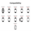 Apple Watch Green Leather Strap - Boston