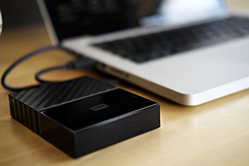 WD 6TB My Passport, Portable External Hard Drive, Blue, Backup Software with Defense Against ransomware, and Password Protection, USB 3.1/USB 3.0 Compatible - WDBR9S0060BBL-WESN