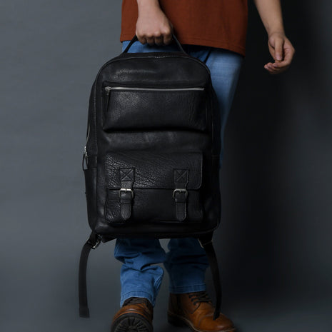 NoirTrek Leather Backpack 2.0