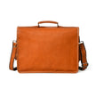 Ginger Grip Leather Briefcase