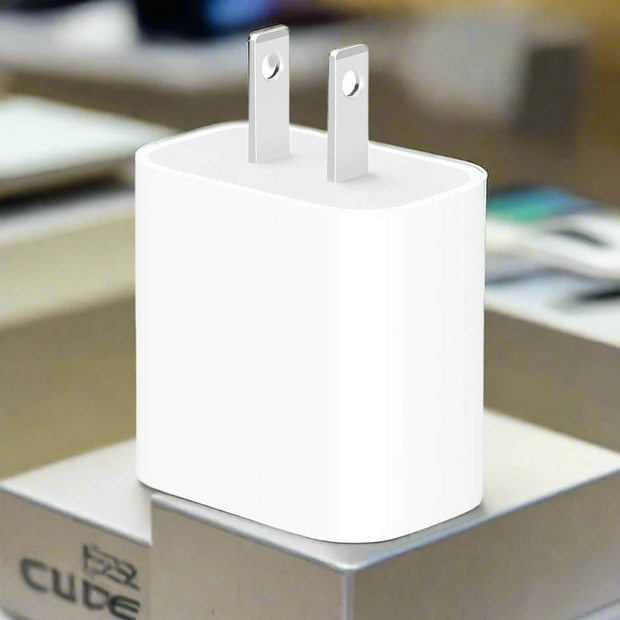 Apple 20W USB-C Power Adapter - iPhone Charger with Fast Charging Capability, Type C Wall Charger