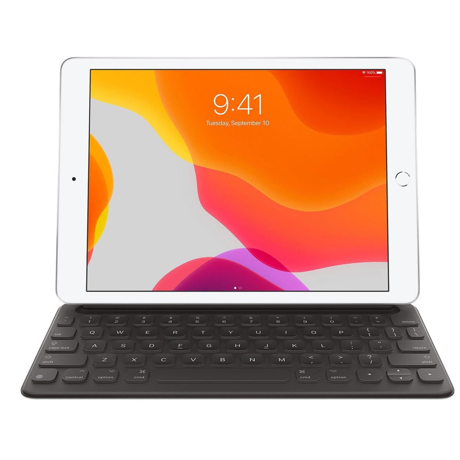 Apple Smart Keyboard: iPad Keyboard and case for iPad Pro 10.5-inch, iPad Air (3rd Generation), and iPad (7th, 8th, and 9th Generation), Comfortable Typing Experience, US English - Black
