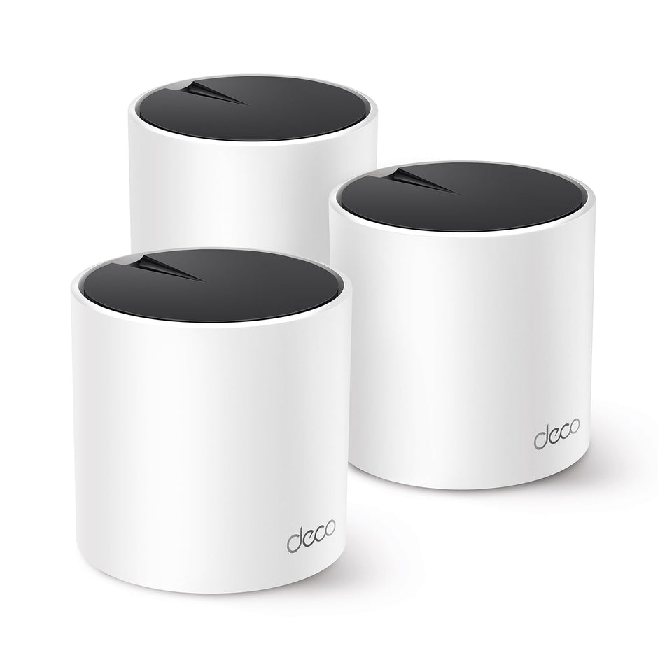 TP-Link Deco S4 Mesh AC1900 WiFi System - Up to 5,500 Sq.ft. Coverage, Replaces WiFi Router and Extender, Gigabit Ports, Works with Alexa, Deco S4(3-Pack)