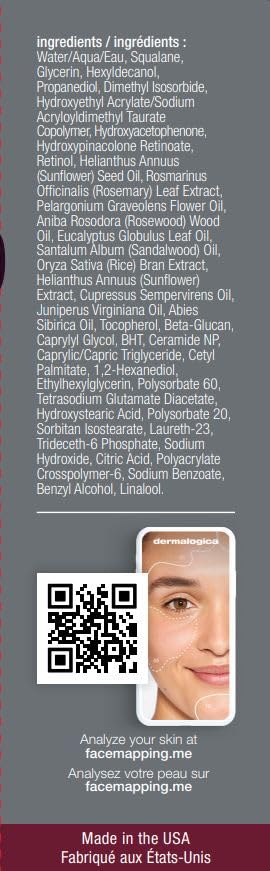 Dermalogica Dynamic Skin Retinol Facial Serum with Multi-Retinoid Complex, Skin Retexturizing and Improving Skin Health