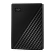 WD 6TB My Passport, Portable External Hard Drive, Blue, Backup Software with Defense Against ransomware, and Password Protection, USB 3.1/USB 3.0 Compatible - WDBR9S0060BBL-WESN