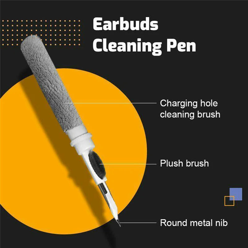 Wireless Bluetooth Headphone Cleaning Pen Durable Earbuds Case Cleaner Kit Clean Brush For AirPods Por Samsung Xiaomi Earphone