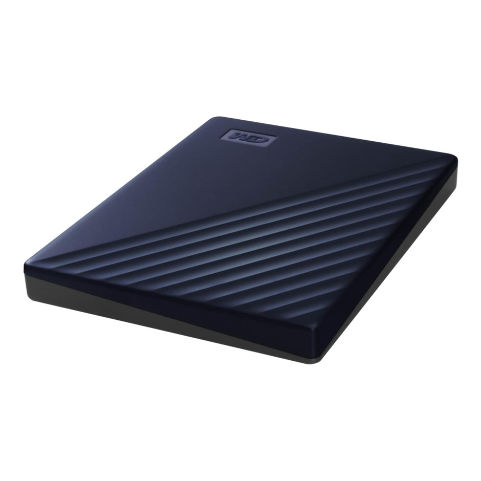 WD 6TB My Passport, Portable External Hard Drive, Blue, Backup Software with Defense Against ransomware, and Password Protection, USB 3.1/USB 3.0 Compatible - WDBR9S0060BBL-WESN