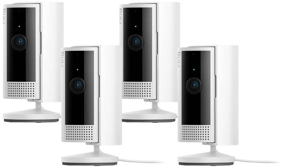 Ring Indoor Cam (newest model) — Home or business security in 1080p HD video, White