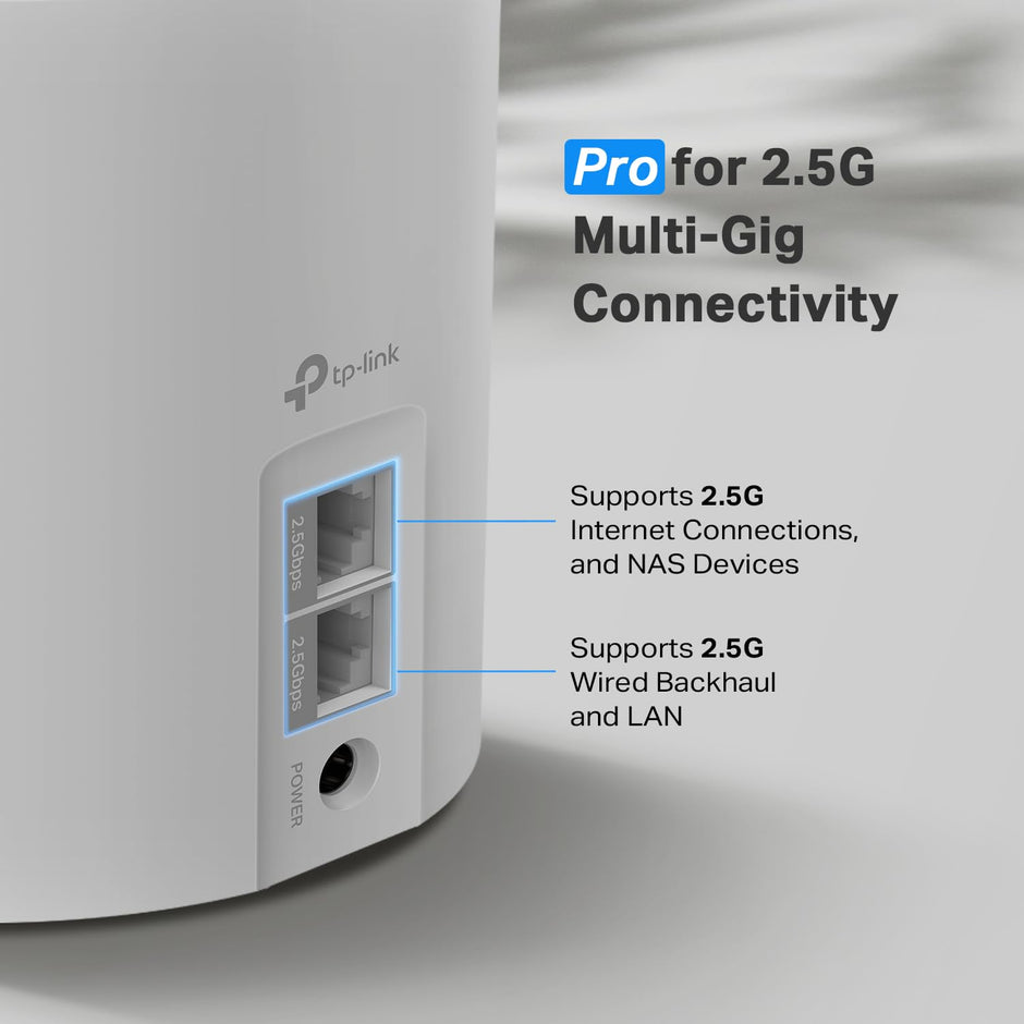 TP-Link Deco S4 Mesh AC1900 WiFi System - Up to 5,500 Sq.ft. Coverage, Replaces WiFi Router and Extender, Gigabit Ports, Works with Alexa, Deco S4(3-Pack)