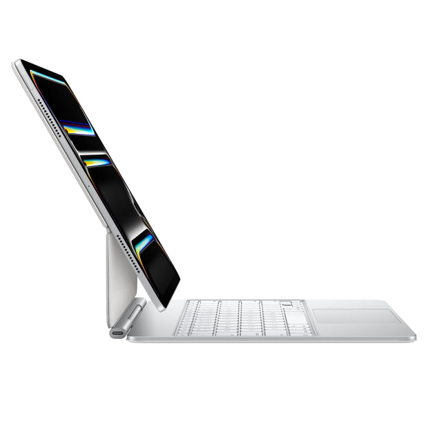 Apple iPad Magic Keyboard Case for iPad Pro 13-inch (M4), Great Typing Experience, Built-in Trackpad, Function Row, US English - White