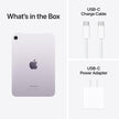 Apple iPad mini (A17 Pro): Apple Intelligence, 8.3-inch Liquid Retina Display, 128GB, Wi-Fi 6E, 12MP Front/12MP Back Camera, Touch ID, All-Day Battery Life — Blue