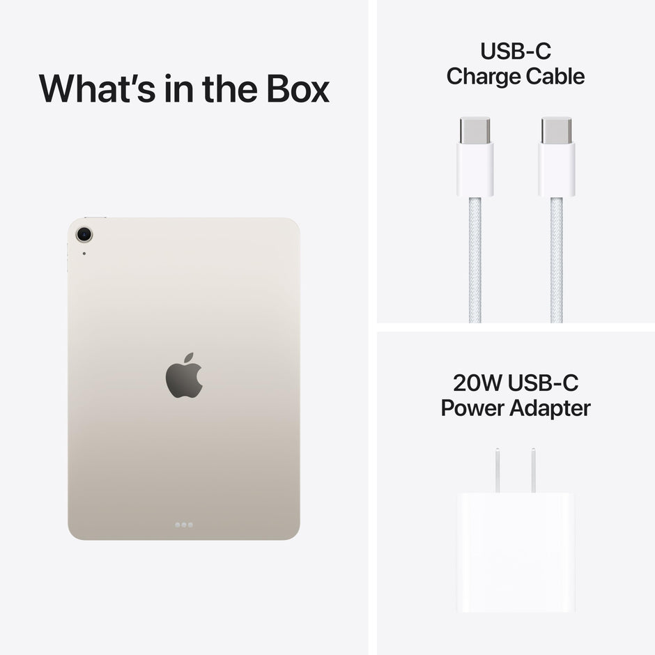 Apple iPad Air 11-inch with M3 chip Built for Apple Intelligence, Liquid Retina Display, 512GB, 12MP Front/Back Camera, Wi-Fi 6E, Touch ID, All-Day Battery Life — Space Gray