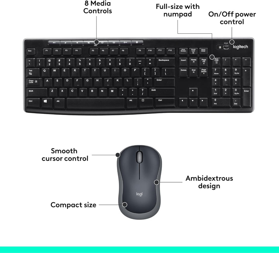 Logitech Wireless Combo MK270