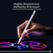 Stylus Pen for iPad 6th-11th Generation-2X Fast Charge Active Pencil Compatible with 2018-2025 Apple iPad Pro 11
