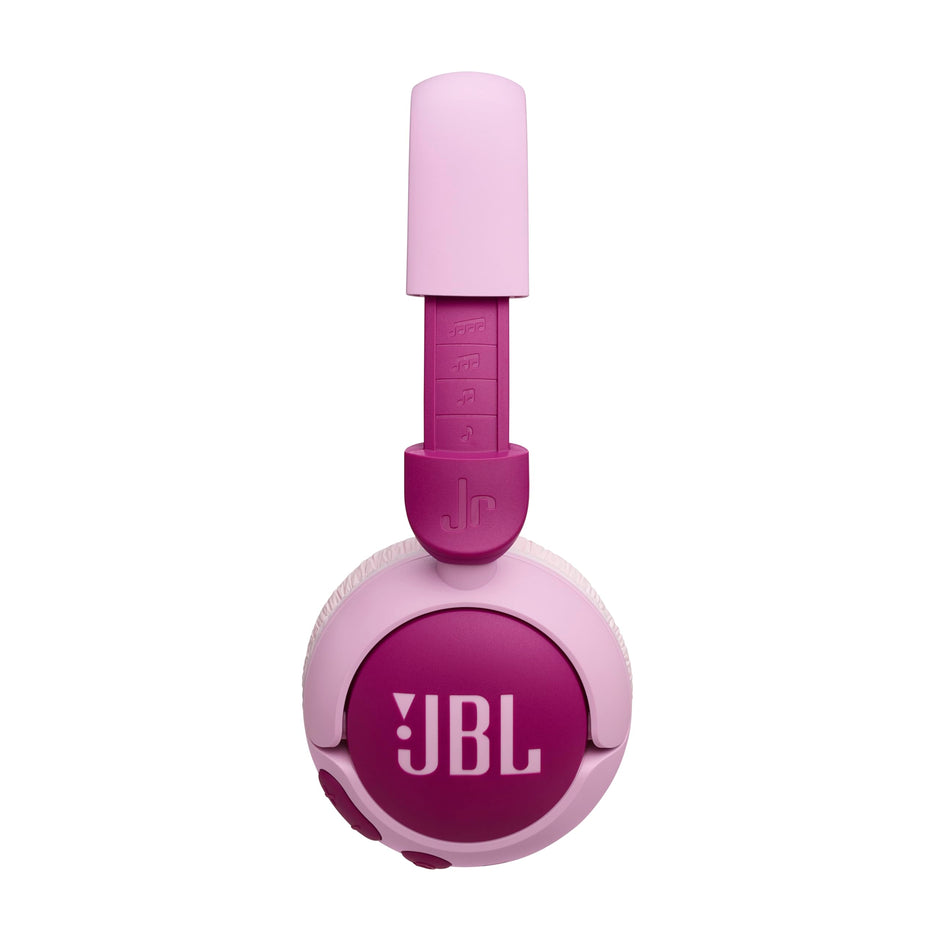 JBL Junior 320BT - Wireless on-Ear Kids Headphones Safe Sound (<85dB), Fit for Kids, Parental Control with Customizable Volume & Playtime and 50Hr Battery Life (Blue)