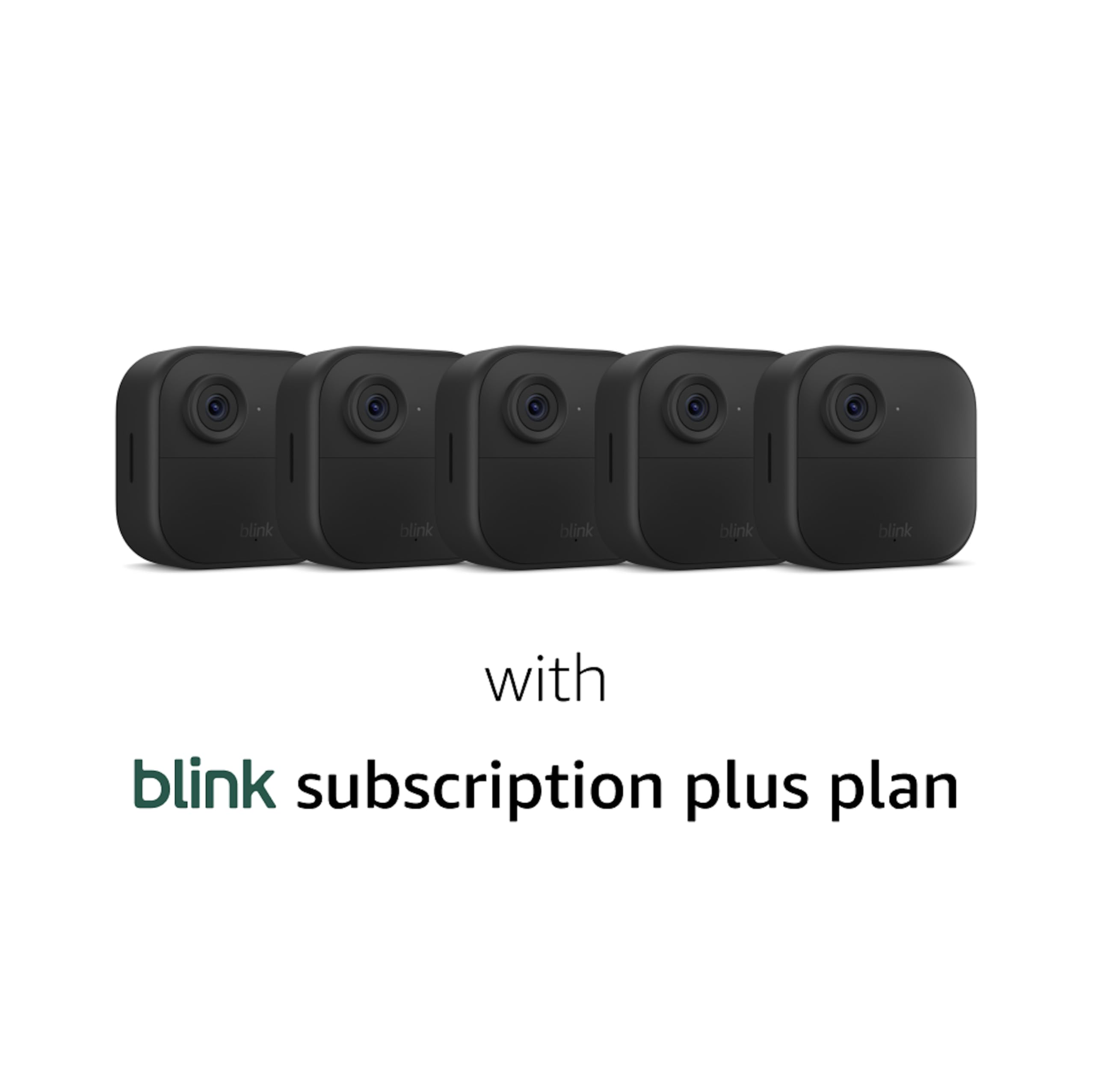 Blink Outdoor 4 (newest model), Wireless smart security camera, two-year battery, 1080p HD day and infrared night live view, two-way talk – 2 camera system