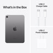 Apple iPad mini (A17 Pro): Apple Intelligence, 8.3-inch Liquid Retina Display, 128GB, Wi-Fi 6E, 12MP Front/12MP Back Camera, Touch ID, All-Day Battery Life — Blue