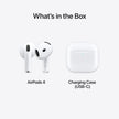 Apple AirPods 4 Wireless Earbuds, Bluetooth Headphones, with Active Noise Cancellation, Adaptive Audio, Transparency Mode, Personalized Spatial Audio, USB-C Charging Case, Wireless Charging, H2 Chip