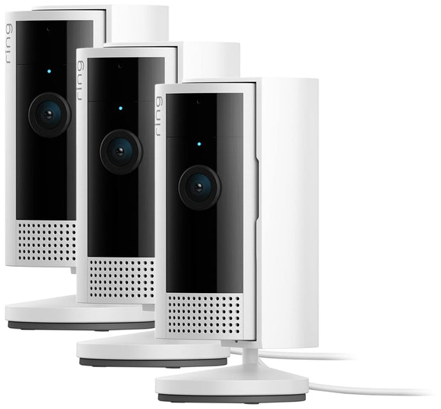 Ring Indoor Cam (newest model) — Home or business security in 1080p HD video, White