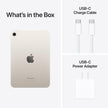 Apple iPad mini (A17 Pro): Apple Intelligence, 8.3-inch Liquid Retina Display, 128GB, Wi-Fi 6E, 12MP Front/12MP Back Camera, Touch ID, All-Day Battery Life — Blue