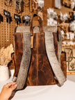 Evangeline Cowhide Backpack #46