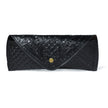 Black Textured Leather Sunglasses Cover