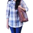 Women's Full-Grain Goat Leather Tote Bag