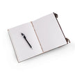 Dark Brown 7 Stones Leather Diary