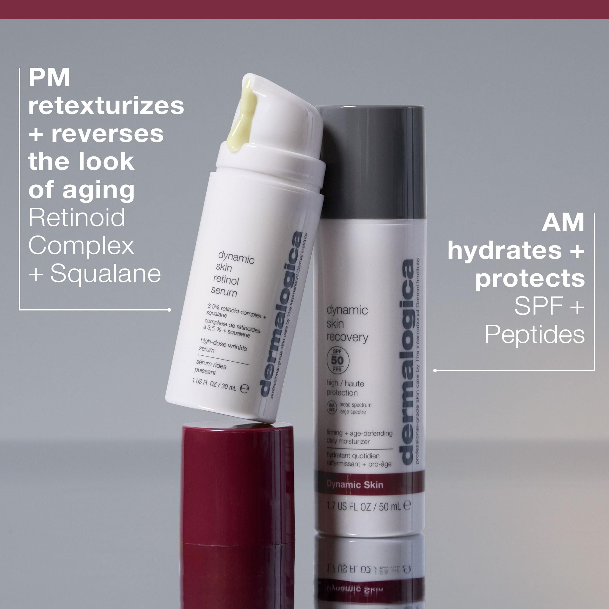 Dermalogica Dynamic Skin Retinol Facial Serum with Multi-Retinoid Complex, Skin Retexturizing and Improving Skin Health