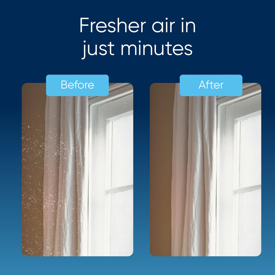BLUEAIR Air Purifier for Small Room, Bedroom, Home, Cleans 926 sqft in one hour, HEPASilent Air Cleaner for Pets, Allergens, Virus, Dust, Mold, Smoke - Blue Pure 511i Max