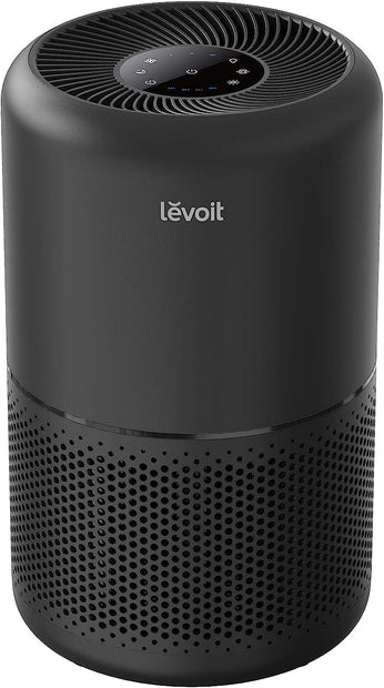 LEVOIT Air Purifier for Home Allergies Pet Hair in Bedroom, Covers Up to 1074 ft² by 56W High Torque Motor, AHAM VERIFIDE, 3-in-1 Filter with HEPA Sleep Mode, Remove Dust Smoke Odor, Core300-P, White