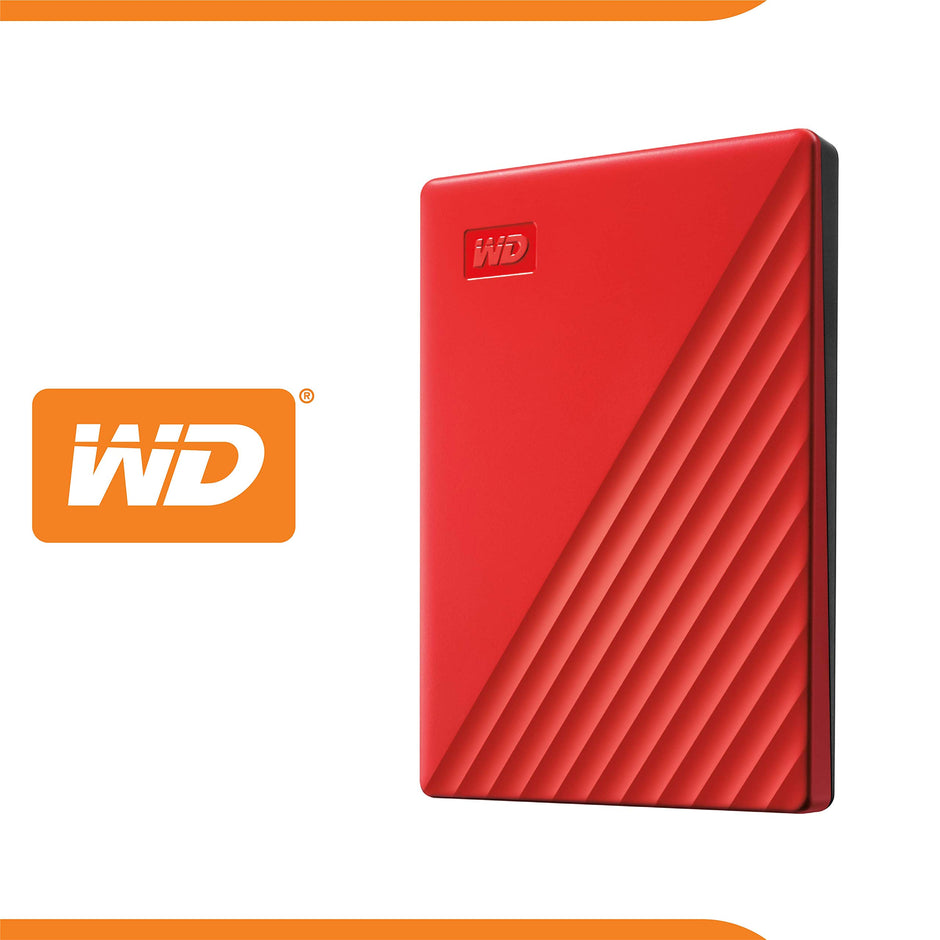 WD 6TB My Passport, Portable External Hard Drive, Blue, Backup Software with Defense Against ransomware, and Password Protection, USB 3.1/USB 3.0 Compatible - WDBR9S0060BBL-WESN