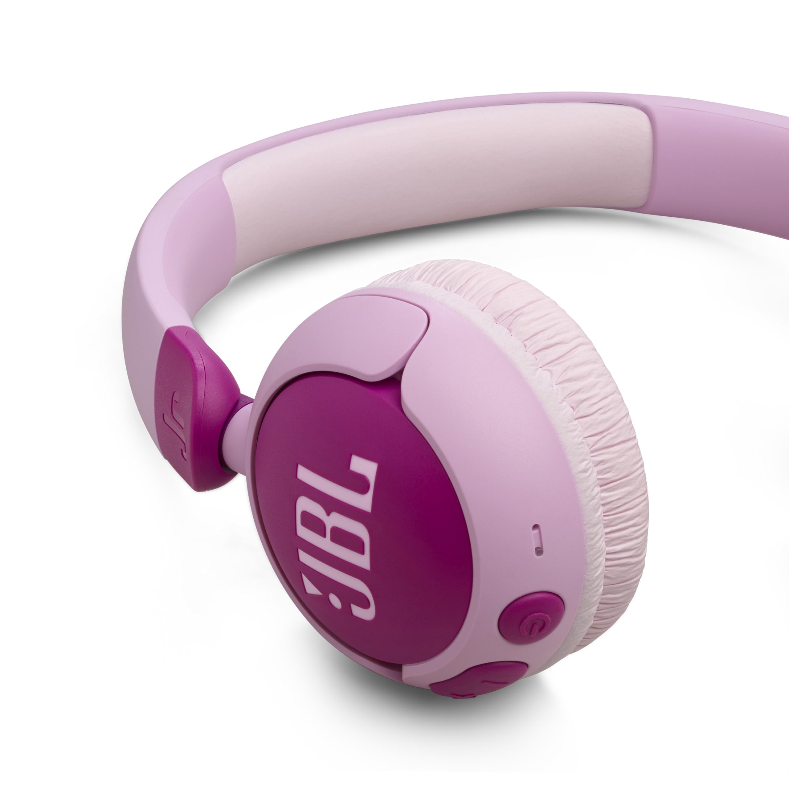 JBL Junior 320BT - Wireless on-Ear Kids Headphones Safe Sound (<85dB), Fit for Kids, Parental Control with Customizable Volume & Playtime and 50Hr Battery Life (Blue)