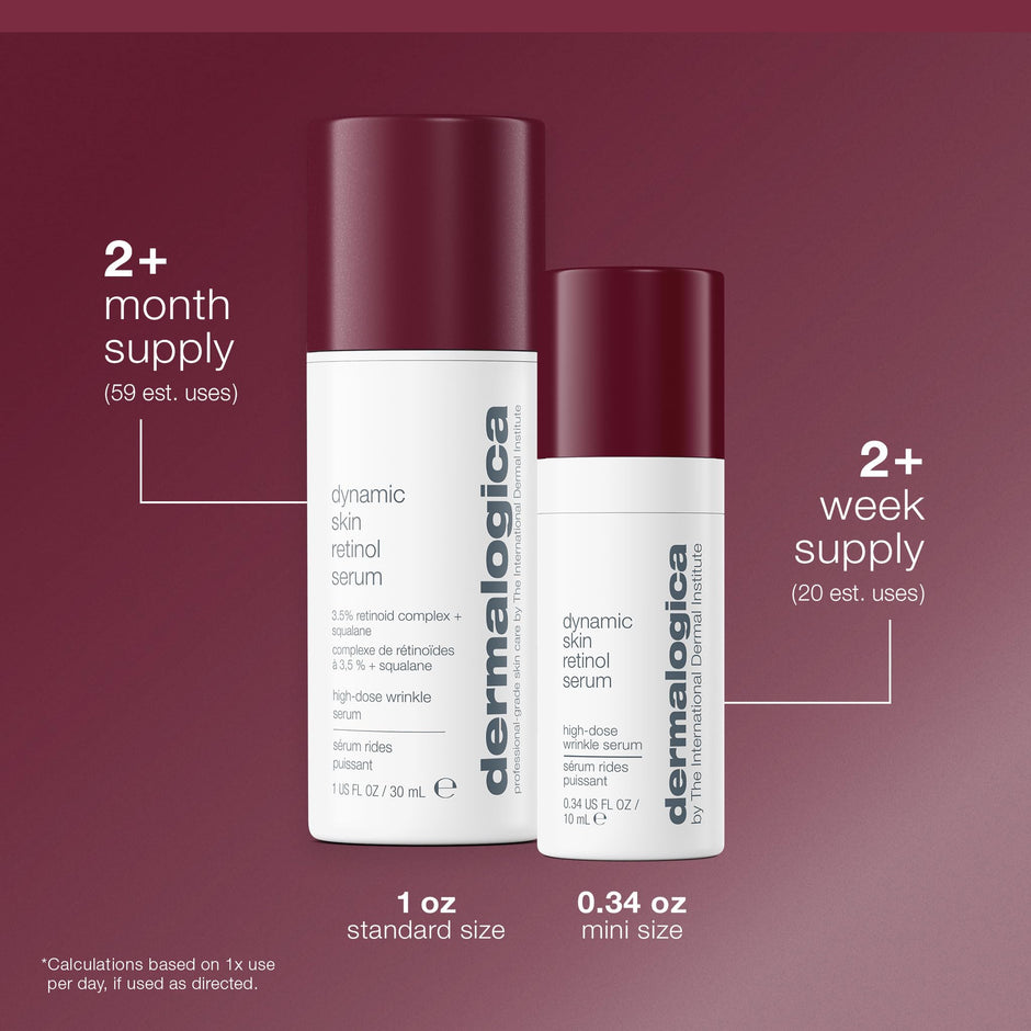Dermalogica Dynamic Skin Retinol Facial Serum with Multi-Retinoid Complex, Skin Retexturizing and Improving Skin Health