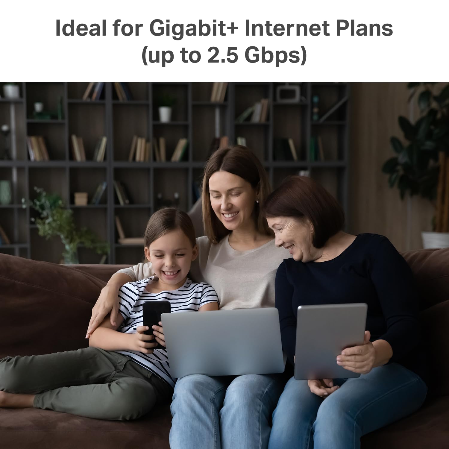 TP-Link Deco S4 Mesh AC1900 WiFi System - Up to 5,500 Sq.ft. Coverage, Replaces WiFi Router and Extender, Gigabit Ports, Works with Alexa, Deco S4(3-Pack)