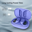 Wireless Earbuds, Bluetooth 5.4 Headphones, True Wireless Stereo Earphones with IPX7 Waterproof, Noise Cancelling Mic, Fast Charging and Comfort Fit Ear Buds for Sports/Workouts - Black