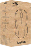 Logitech M510 Wireless Mouse, Mouse for Laptop and PC with USB Unifying Receiver, Programmable Buttons - Graphite