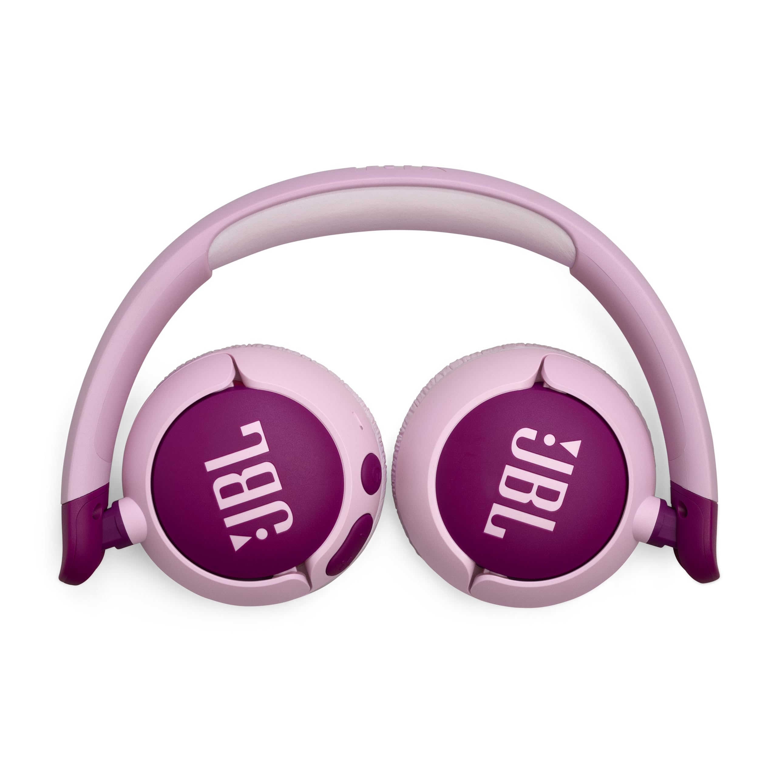 JBL Junior 320BT - Wireless on-Ear Kids Headphones Safe Sound (<85dB), Fit for Kids, Parental Control with Customizable Volume & Playtime and 50Hr Battery Life (Blue)