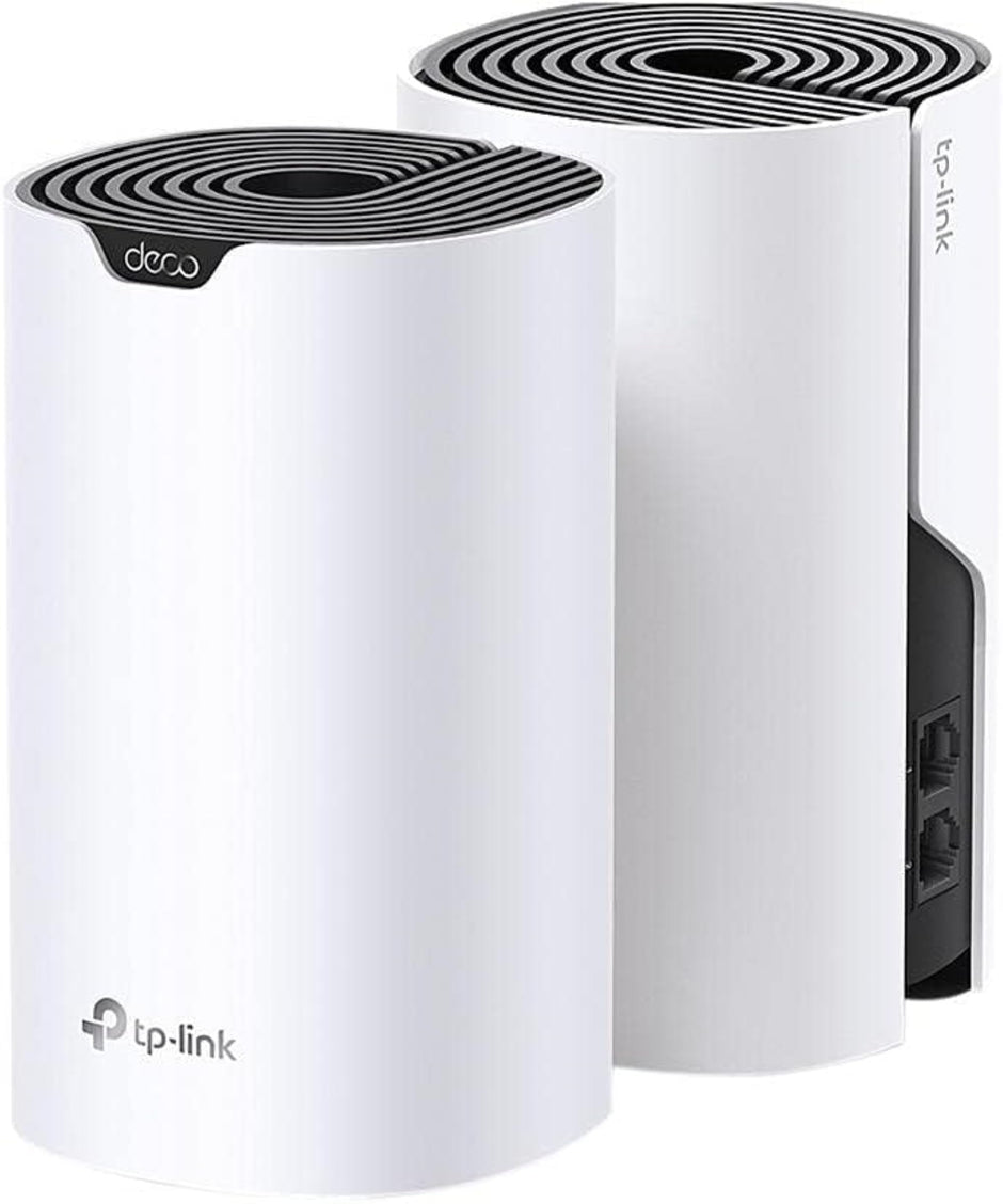 TP-Link Deco S4 Mesh AC1900 WiFi System - Up to 5,500 Sq.ft. Coverage, Replaces WiFi Router and Extender, Gigabit Ports, Works with Alexa, Deco S4(3-Pack)