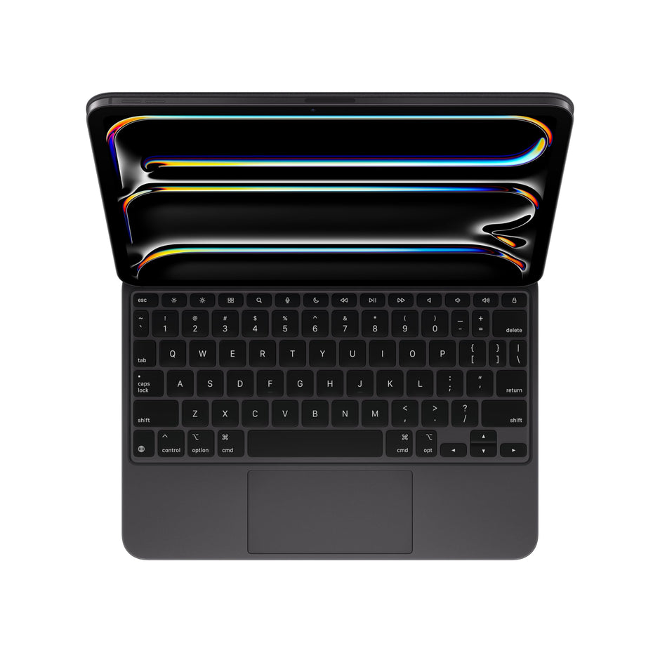Apple iPad Magic Keyboard Case for iPad Pro 11-inch (M4), Great Typing Experience, Built-in Trackpad, Function Row, US English - Black
