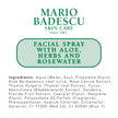 Mario Badescu Facial Spray with Aloe, Herbs and Rose Water for All Skin Types, Face Mist that Hydrates, Rejuvenates & Clarifies