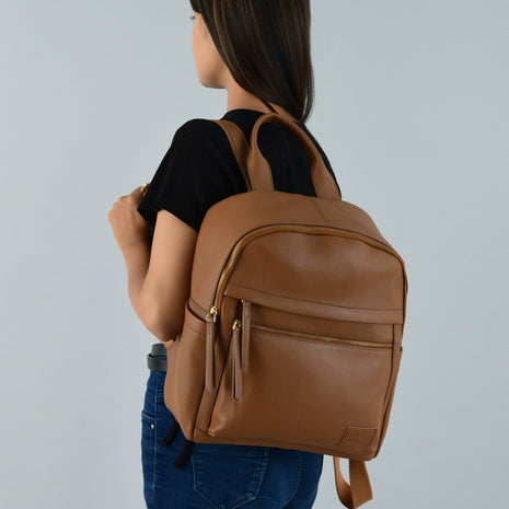 Mini Journey Leather Backpack