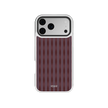 Mulberry | Burgundy Wavy Textured iPhone Case