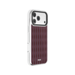 Mulberry | Burgundy Wavy Textured iPhone Case