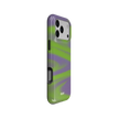 Purple Haze | Y2K Neon Green Abstract Wave iPhone Case