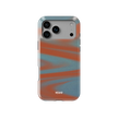 Aalto | Y2K Orange Abstract Wave iPhone Case